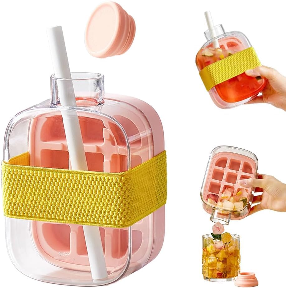 IcePop™ Portable 2-in-1 Ice Maker & Iced Coffee Bottle