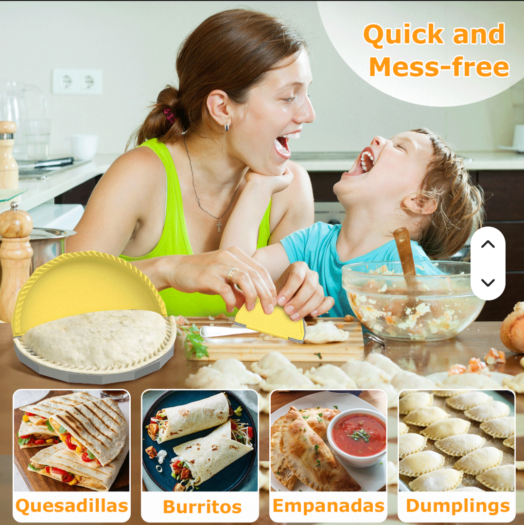 TacoSeal™ 4-in-1 Tortilla & Empanada Press Sealer