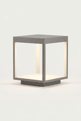 LuxGlow™ Modern Square Fence & Post Outdoor Pillar Light